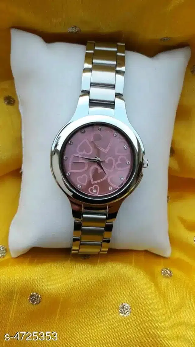 Analog Watches for Women (Pink)