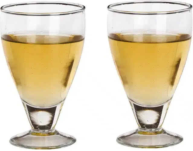 Liquor cum Cocktail Glasses, Transparent, 250 ml, Pack of 2