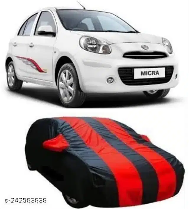 Taffeta Waterproof Car Cover for Nissan Micra, Multicolor