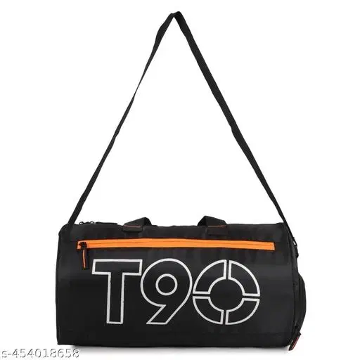 Prayer Duffle Travel Bags for Luggage Bags for Travelling Bag Men & Women Light Weight , Gym Duffle Bag, Duffle Gym Bags with separate shoes pocket (Black)