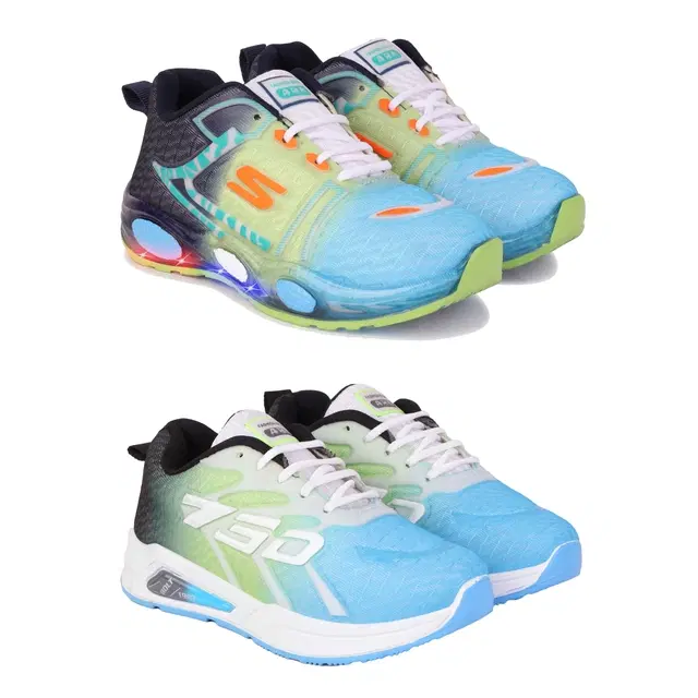 Casual Shoes for Kids, Pack of 2 (Multicolor, 2)