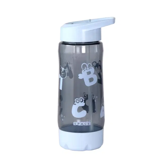 Plastic Water Bottle For Kids ,Multicolour ,(600ML) , Pack Of 2