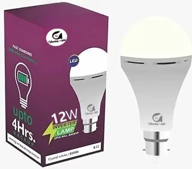 Polycarbonate LED Bulb, White, 12 W