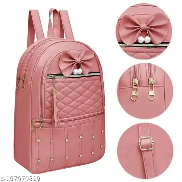 Backpacks for Women & Girls (Dusty Pink)