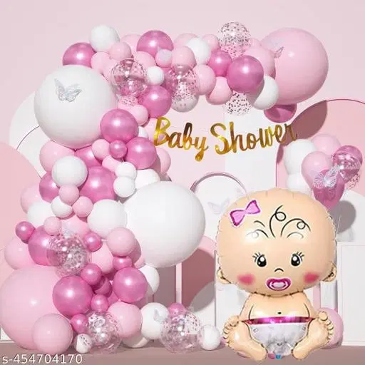 40 Pcs Balloons Decoration Kit, Multicolour, Set of 1