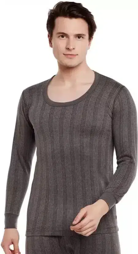 Men's Thermal Top (Grey, M) (GH-27)