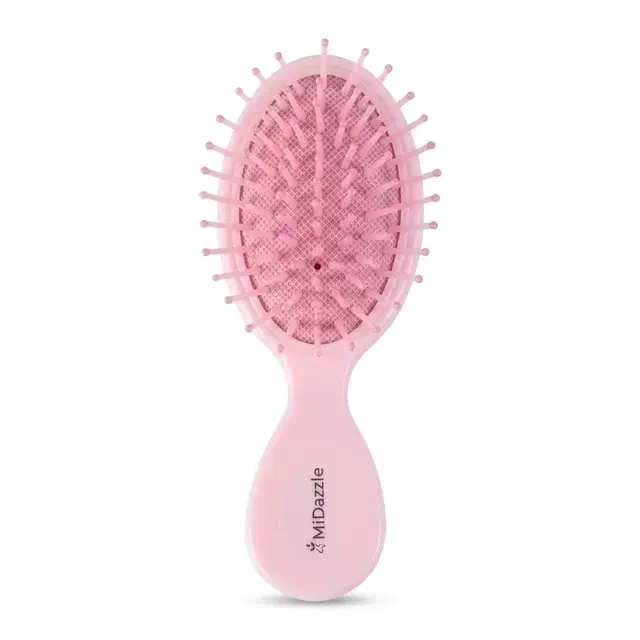 MiDazzle Premium Kids Hair Brush, Pink, Pack of 1