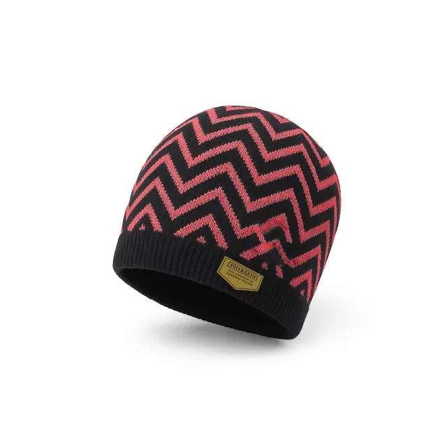 Woolen Printed Cap for Men (Multicolor)