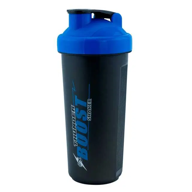 Trueware Thunder Boost Shaker With Photo Box & PP Blender, Blue, 750 ml, TB-14
