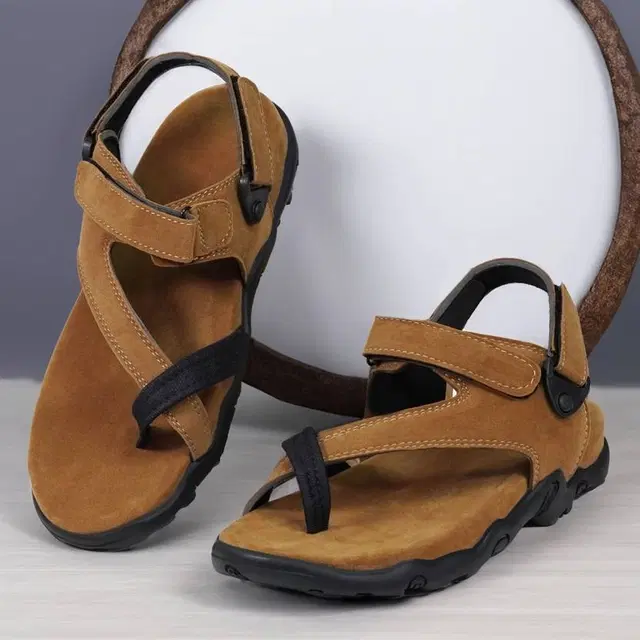 Sandals for Men (Tan, 6)