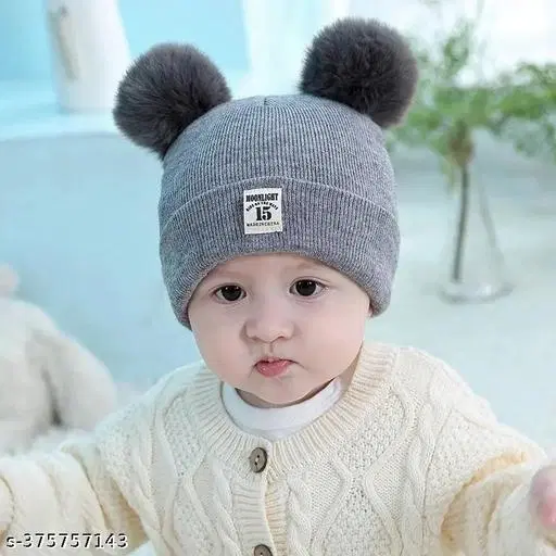 Solid Cap for Kids (Multicolor)