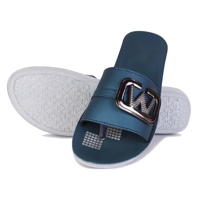 Flats for Women, Teal (8)