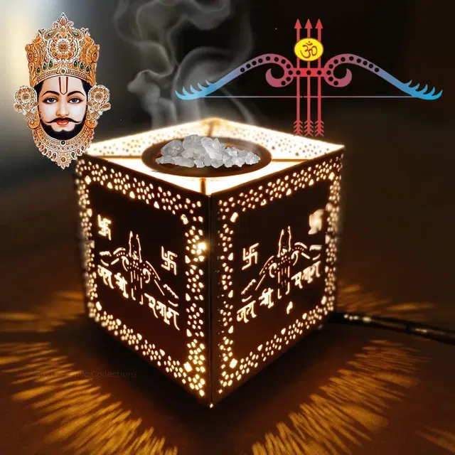 Metal Handicraft Elegant Design Aroma Diffuser, Multicolor