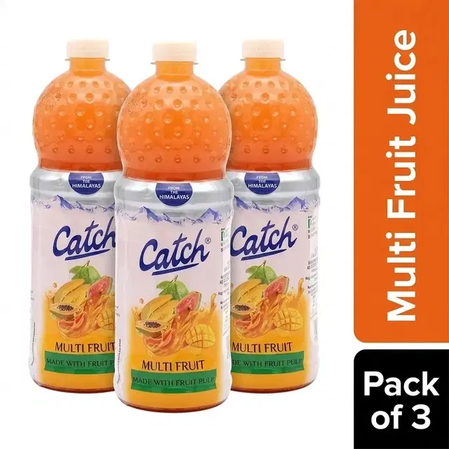 Catch Multi Fruit Juice 3X1 L - Pack of 3
