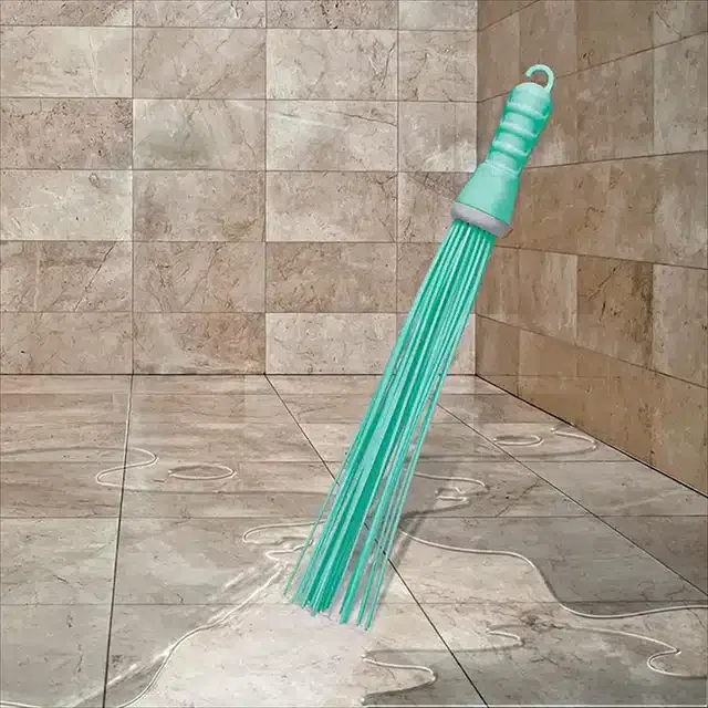 Regular Size Bathroom Cleaning Plastic Broom, Pack of 1, Assorted, PI-19
