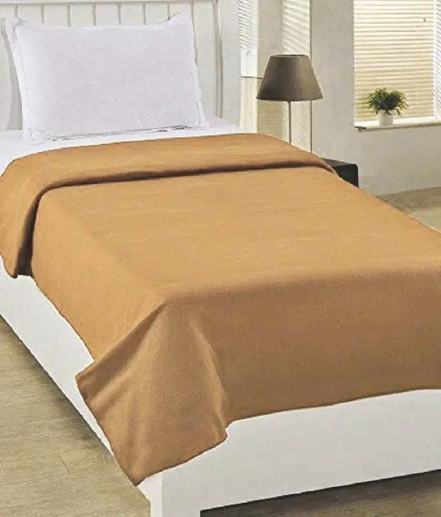 Fleece Blanket, Cream, 60x90 Inches
