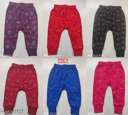 Cotton Pyjamas for Kids, Pack of 6 (Multicolor, 3-6 Months)