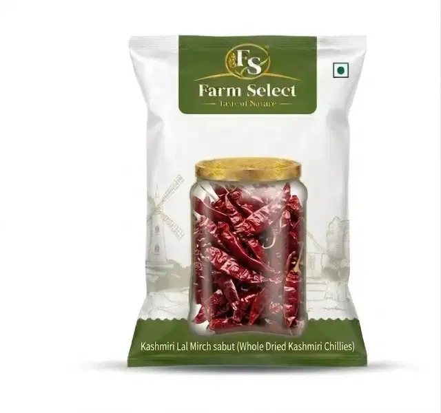 Farm Select Kashmiri Lal Mirch 50 g