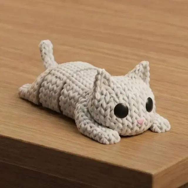 Filament Mafia Mini Cat Knitted, 6x4x2