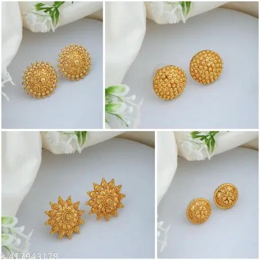 High Quality Earrings/Studs/Bali Combo