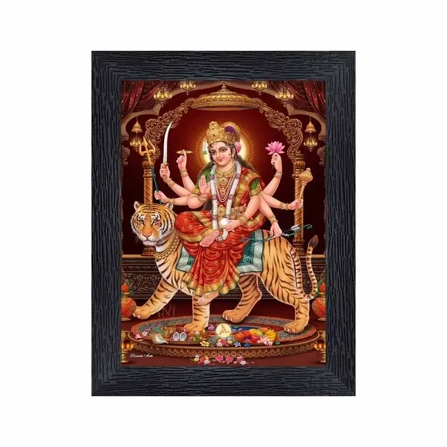 KC Arts Sheran Vaali Maa Golden photo frame 8x6in