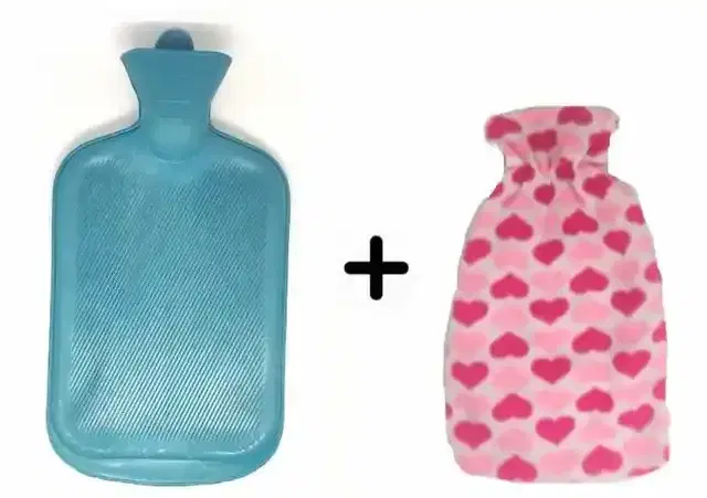 Sahyog Wellness Hot Water Bottle/Bag/ Pad with Cover - Blue