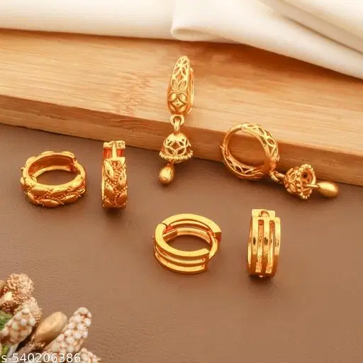 High Quality Earrings/Studs/Bali Combo