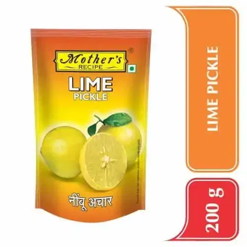 Mother's Recipe Lime Pickle 200 g (Pouch)