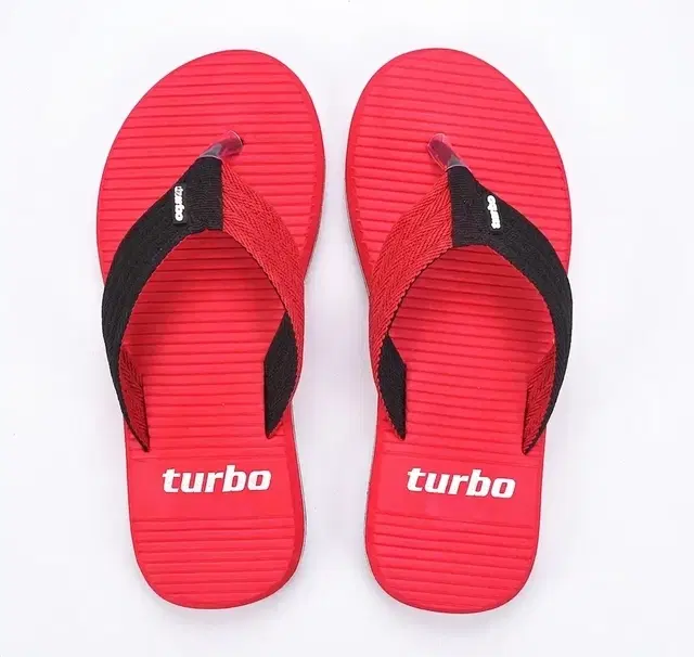 Flipflops for Men (Red, 6)
