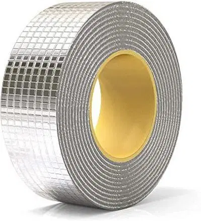 Aluminium Single Sided Self Adhesive Tape, Silver, 5 m
