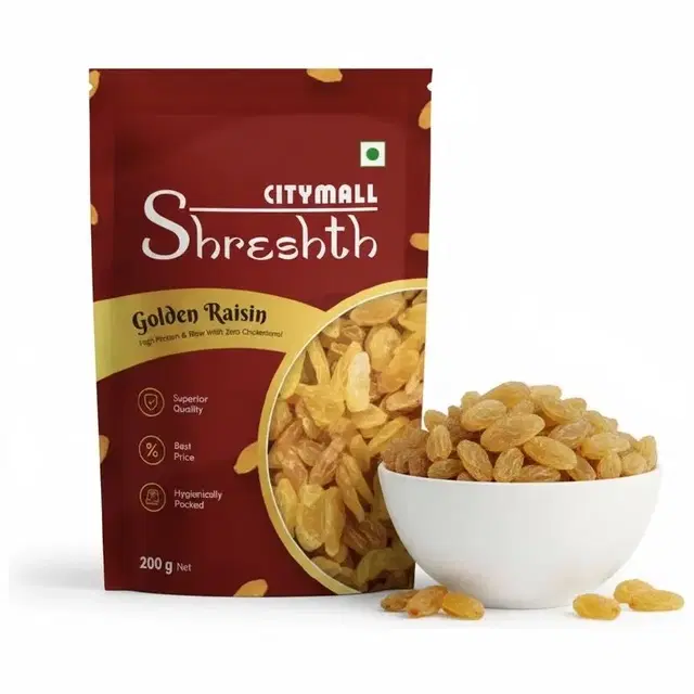 Citymall Shreshth Raisin/Kishmish 200 g