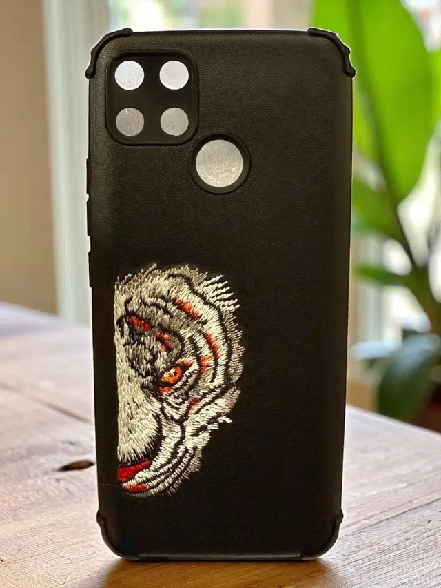 Pvc Back Cover For Realme C12 / Realme 30A, Black
