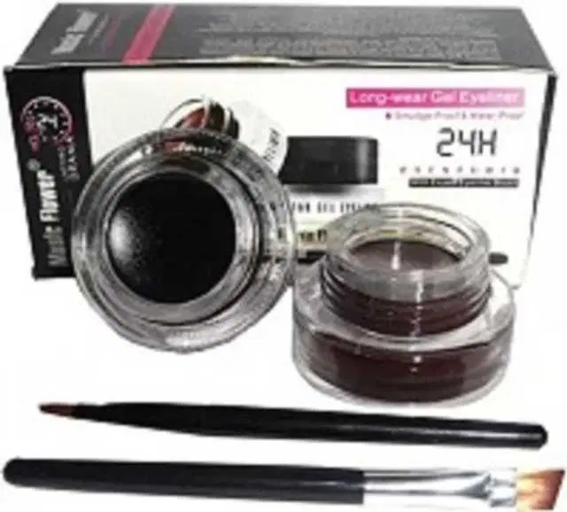 Flower Music Gel Eyeliner, Set of 1, AV-020