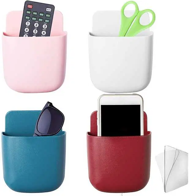 Sterling Bazaar Wall Mounted Storage Box Remote Storage Organizer Case For Air Conditioner, Pack Of 4, St-020