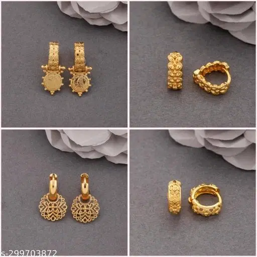 Latest Design Earrings/Studs/Bali Combo