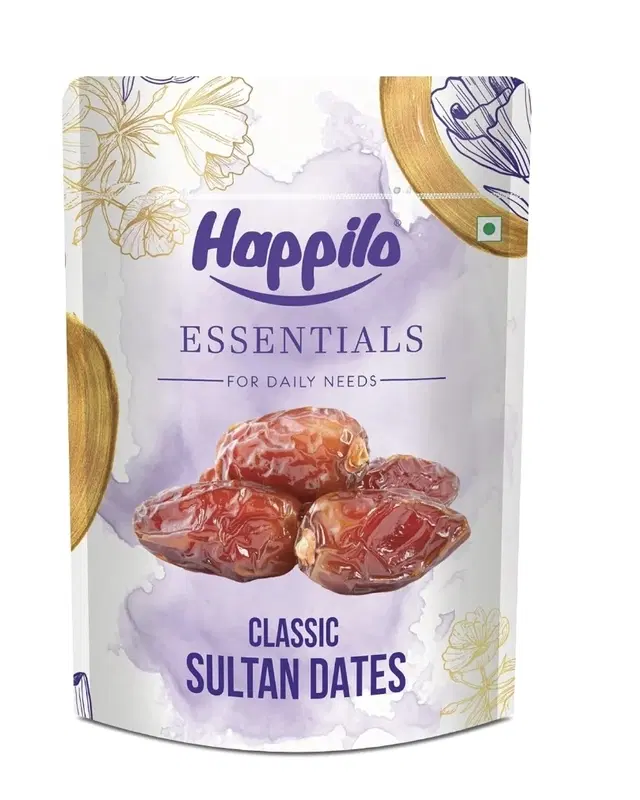 Happilo Essential Classic Sultan Dates 500g