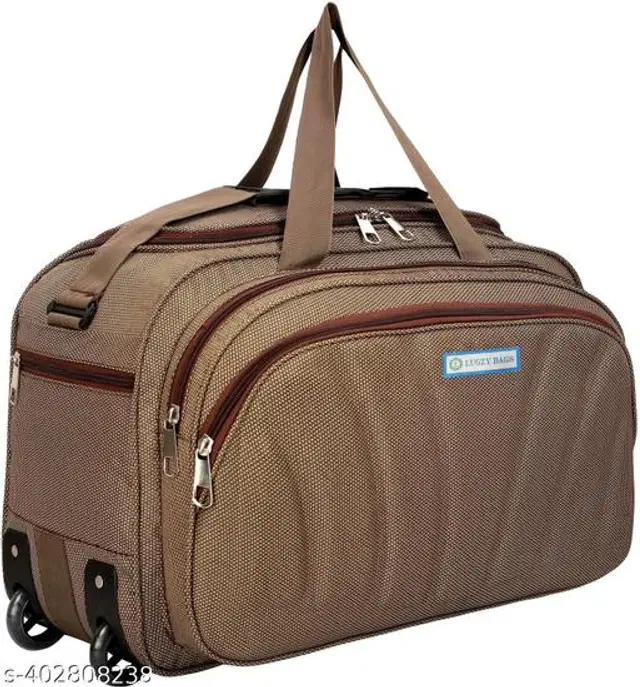 Polyester Duffel Bags, Brown