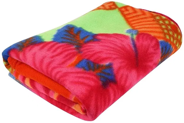 Fleece Blanket, Multicolour, 60x90 Inches