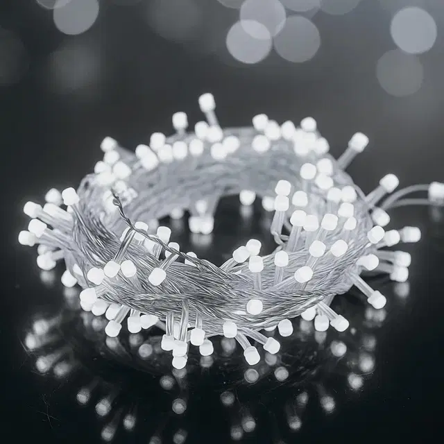 Mprow High Glow 10 Meter 34 Led's String Light, White
