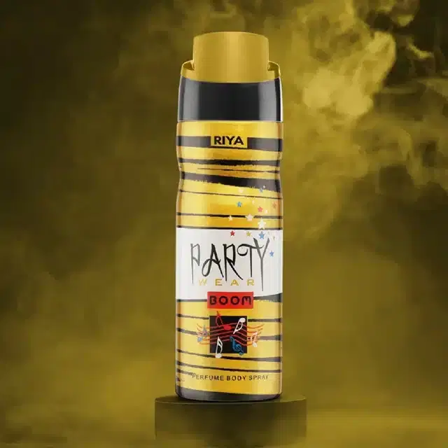 Riya Party Wear Boom Perfume Body Spray for Men & Women, 200 ml