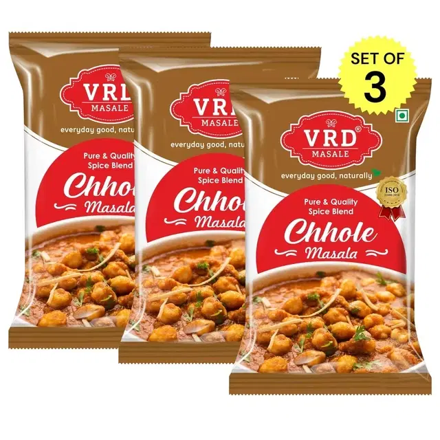 Vrd Chhole Masala 12 g (Pouch) (Set Of 3)