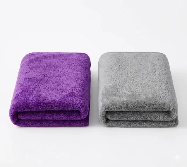 Microfiber Hair Towel, Assorted, Pack Of 2
