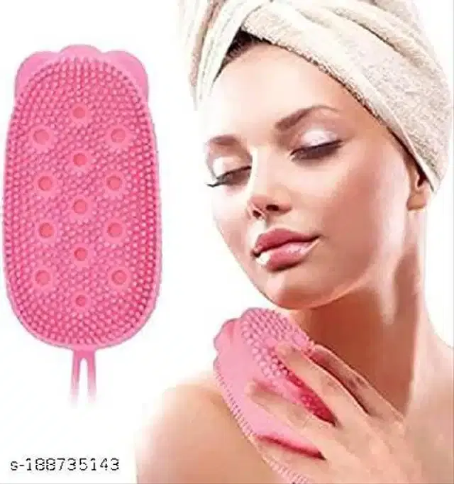Silicone Bath Body Brush, Assorted, Pack of 1