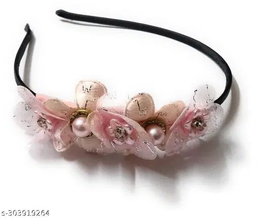 Myra Collection Hair Bands for Women (Gold)