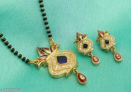 Alloy Gold Plated Mangalsutra