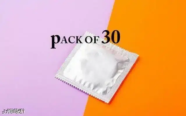 Xebok Chocolate Flavoured Full Dotted Condoms, Pack of 30