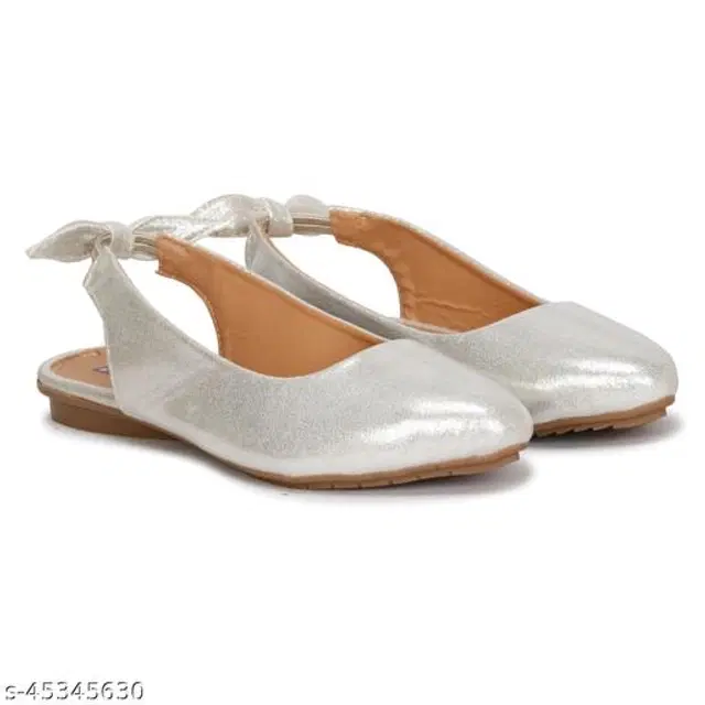 Juttis for Women (Silver & Beige, 3)