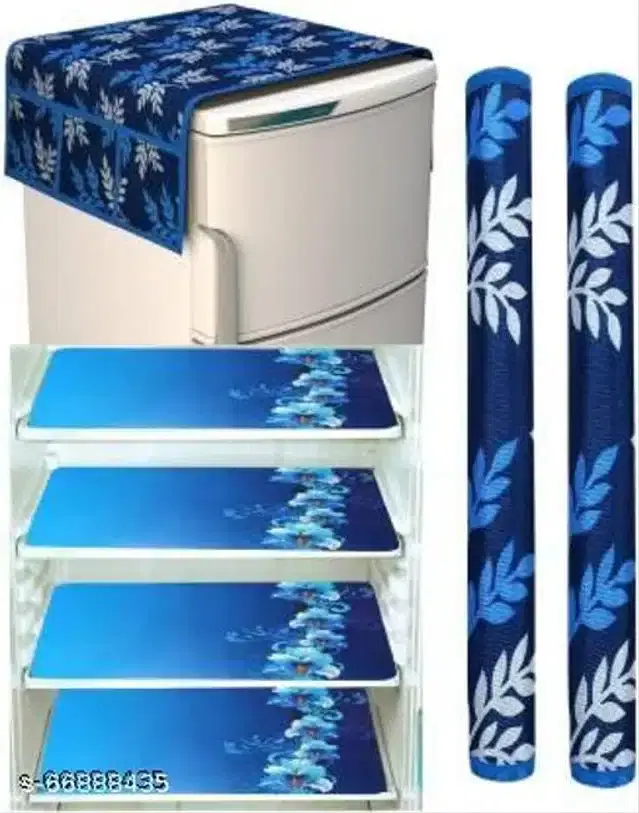 Fridge Cover Set, Multicolor, Set of 7