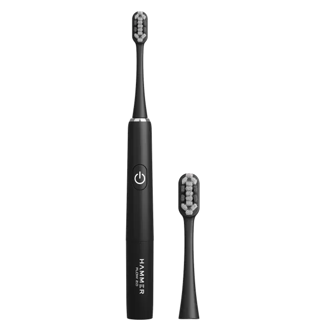 Hammer Flow 2.0 Electric Toothbrush With 2 Replaceable Brush Heads