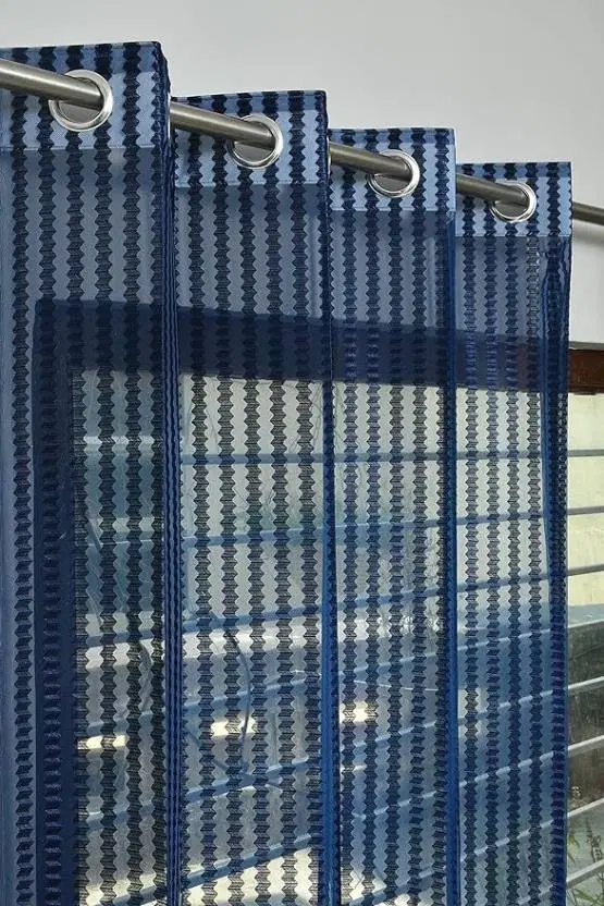 Qaleen Polycotton Curtains For Room pack of 1 - 7 Ft